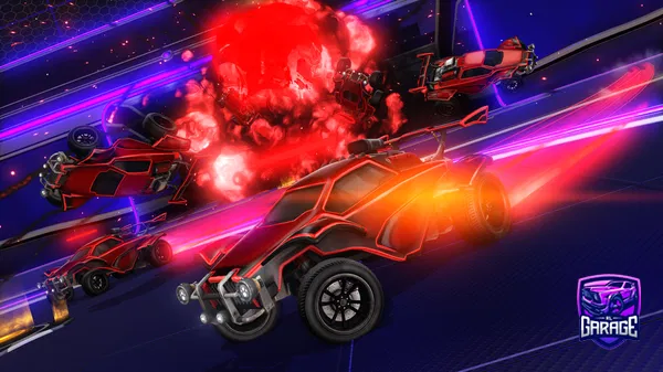 A Rocket League car design from Mysterioepic