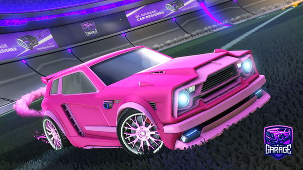 A Rocket League car design from luinartor