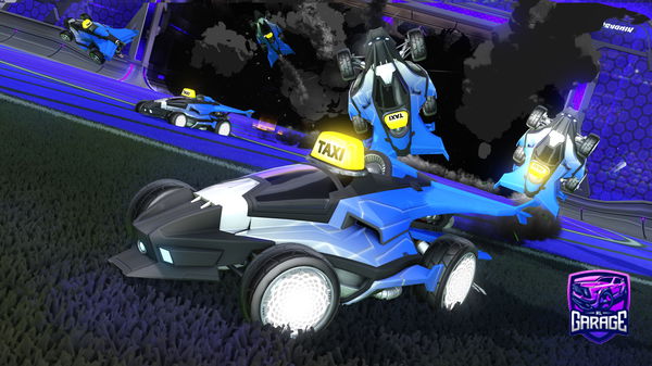 A Rocket League car design from LrnzWrld