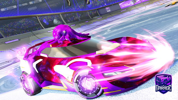 A Rocket League car design from cuTTerflank