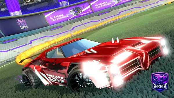 A Rocket League car design from AMV1023