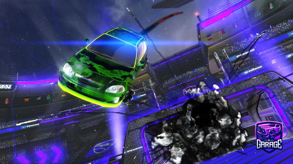 A Rocket League car design from BG4ManUtd