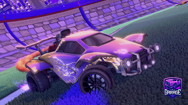 A Rocket League car design from ivyxss