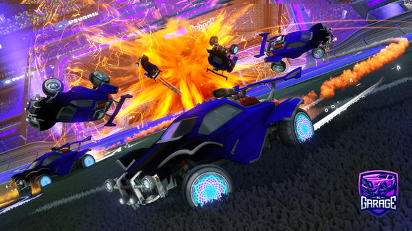 A Rocket League car design from gurkasos