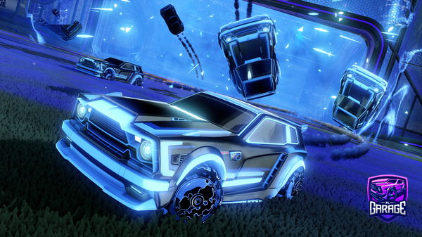 A Rocket League car design from drkeycapybara