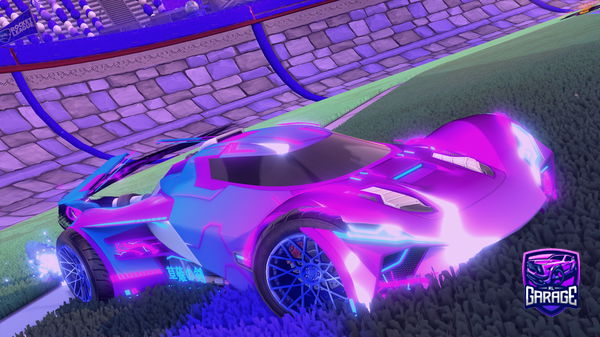 A Rocket League car design from Thought101