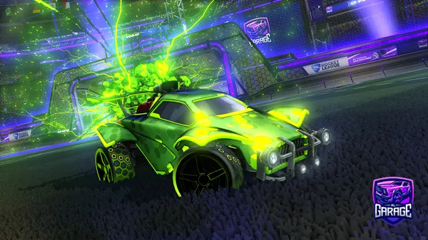 A Rocket League car design from ExoT_