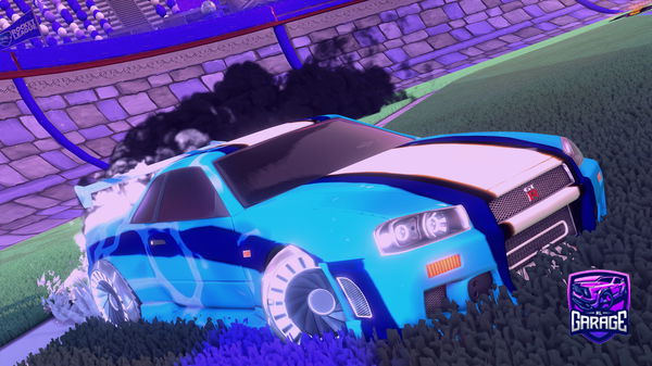A Rocket League car design from BenniMachne