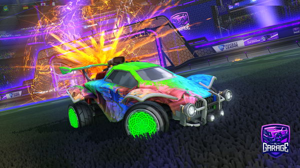 A Rocket League car design from TenorCaca