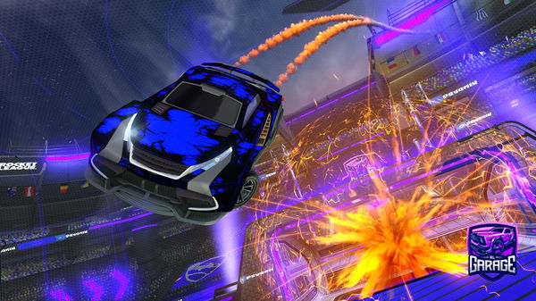 A Rocket League car design from Kauayt70