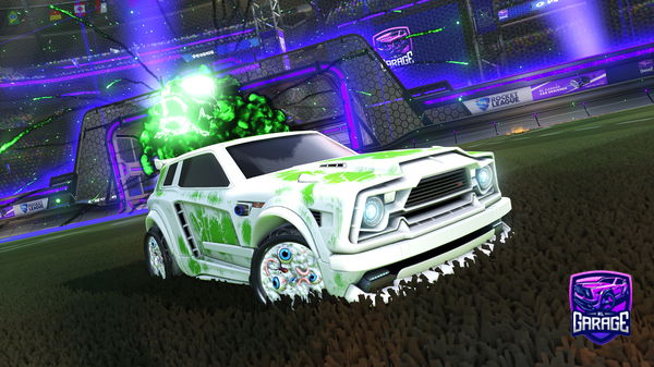 A Rocket League car design from DrunkPickleRick