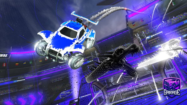 A Rocket League car design from CarstyWarsty