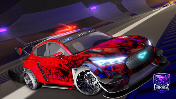 A Rocket League car design from aytiff