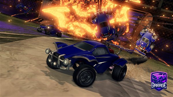 A Rocket League car design from Unicked