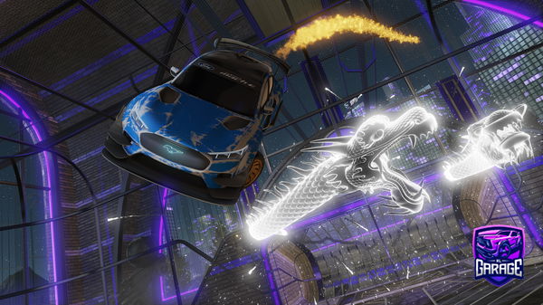 A Rocket League car design from Mcfinzone