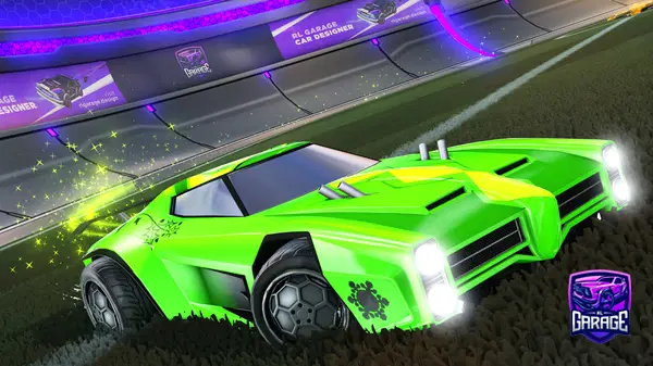 A Rocket League car design from Sharkie-Boy