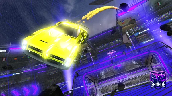 A Rocket League car design from laclaquettee