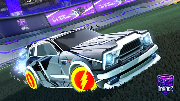 A Rocket League car design from stinkycheese364