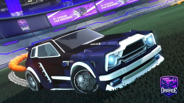 A Rocket League car design from IndoorSquid3305