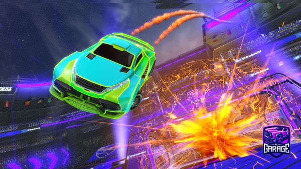 A Rocket League car design from Doets