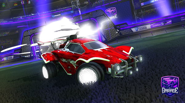 A Rocket League car design from SquidnChips