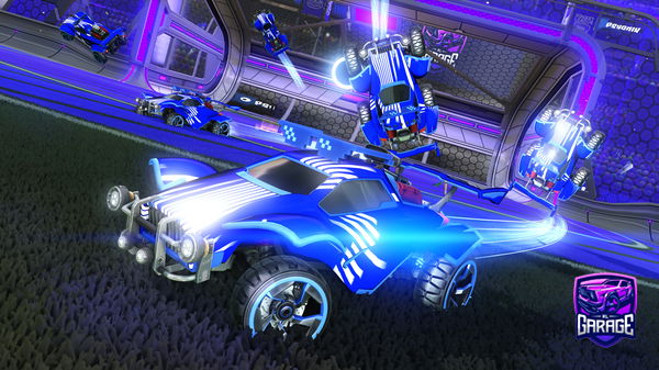 A Rocket League car design from Grofgar