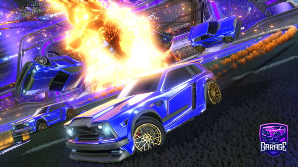 A Rocket League car design from Maybe7M