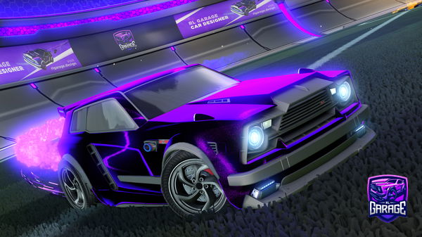A Rocket League car design from Nipnite
