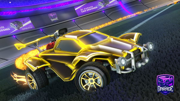 A Rocket League car design from JNAntagonist
