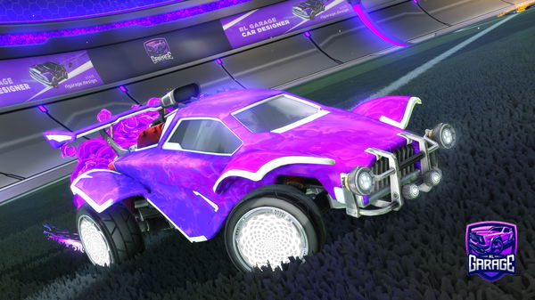 A Rocket League car design from Salvixz