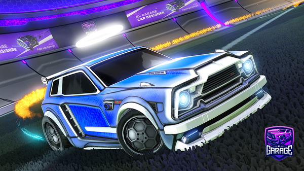 A Rocket League car design from -GHXSTLY-