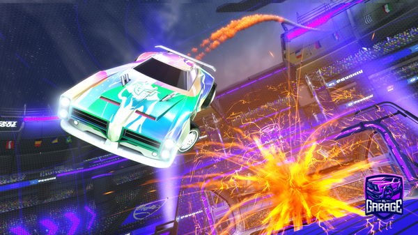 A Rocket League car design from Revvs_On_144hz