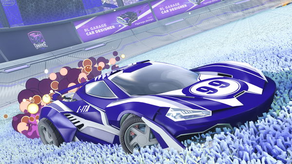 A Rocket League car design from Gizmoutatime