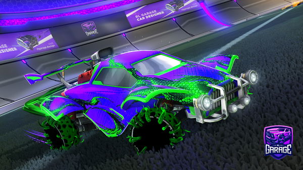 A Rocket League car design from TooManyPelican