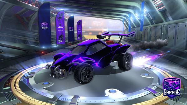 A Rocket League car design from Dxgital