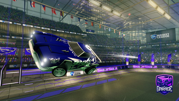 A Rocket League car design from Yo7