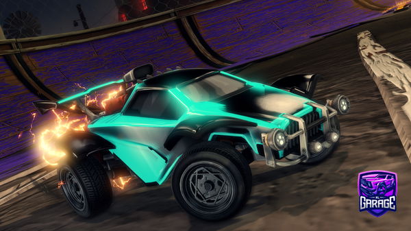 A Rocket League car design from supervic005