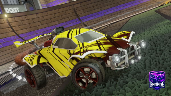 A Rocket League car design from Dr_LightningTtv