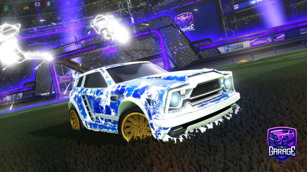 A Rocket League car design from Bannana33