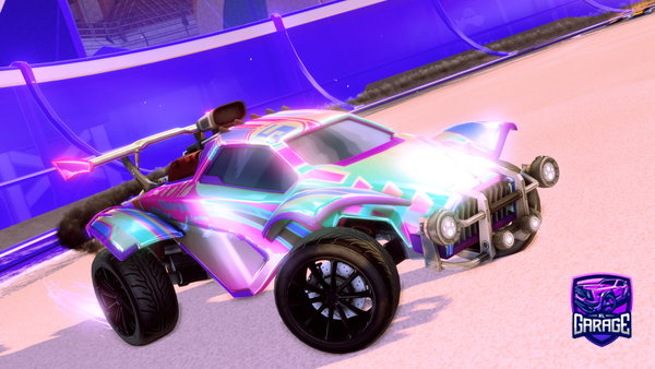 A Rocket League car design from Mando05