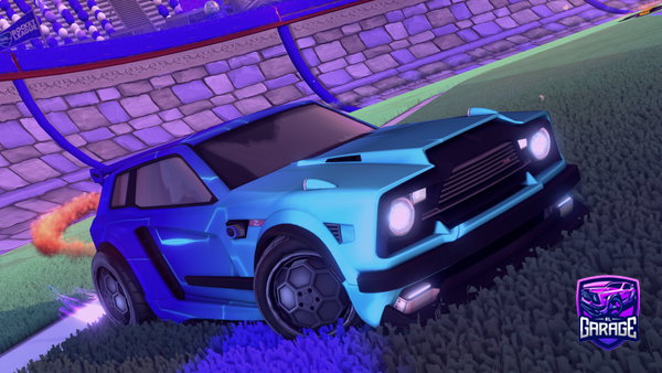 A Rocket League car design from -Tiago-