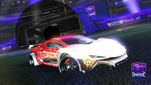 A Rocket League car design from JohnnyS2