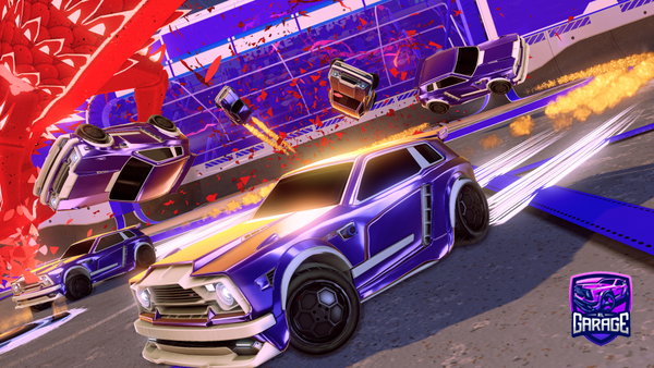 A Rocket League car design from Q2W2