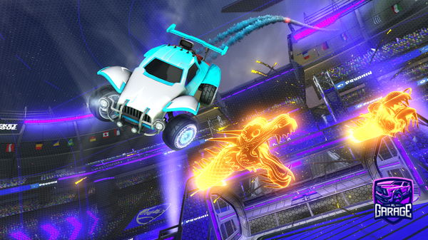 A Rocket League car design from Tides2007