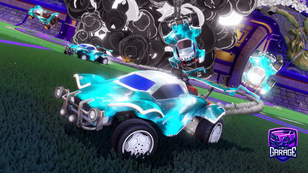 A Rocket League car design from Common_W