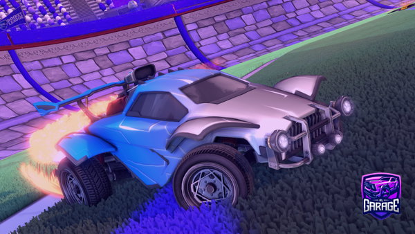 A Rocket League car design from 4valor