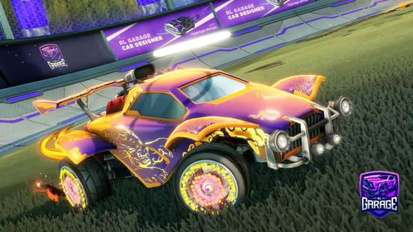 A Rocket League car design from Maxikaxi6194