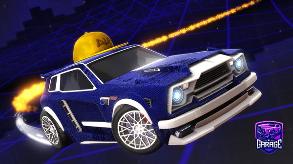 A Rocket League car design from Sverrehe