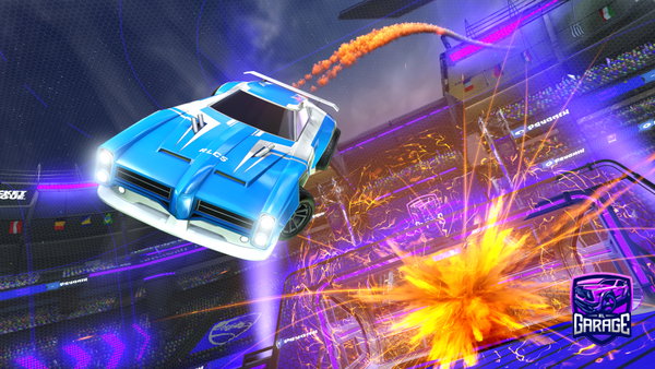 A Rocket League car design from cole_goat