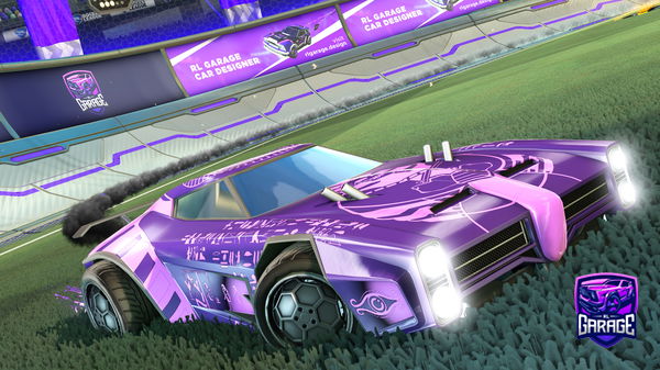 A Rocket League car design from sfloydbeast